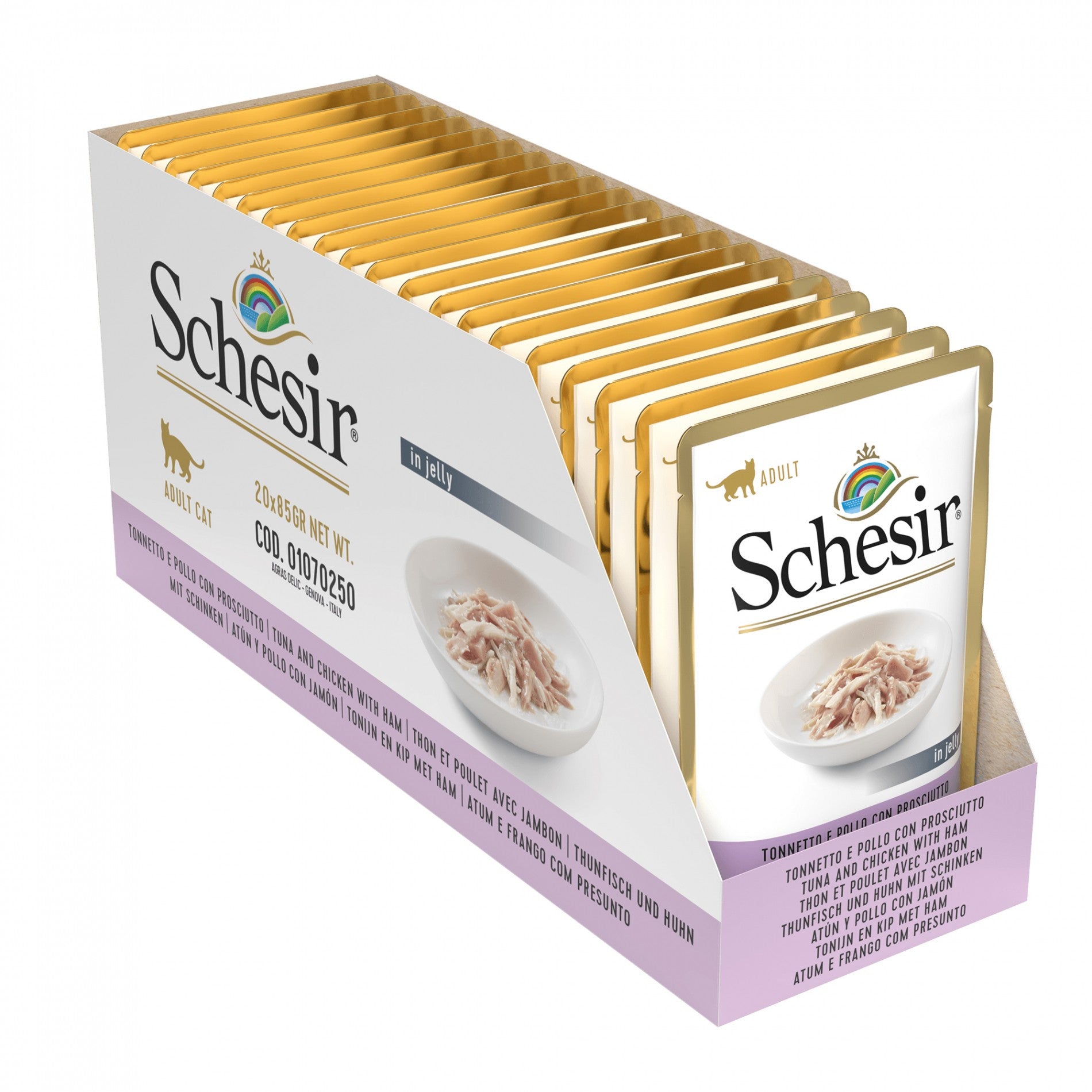 Schesir Sachets Pâtées en gelée Adult - 6 x 85 g