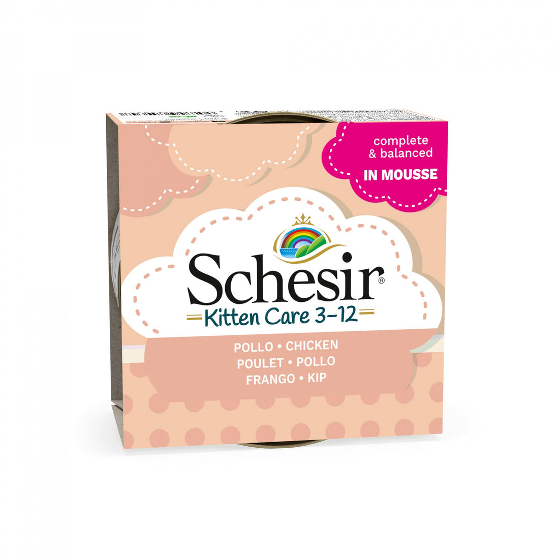 Schesir Pâtées en mousse Kitten - 14 x 85 g