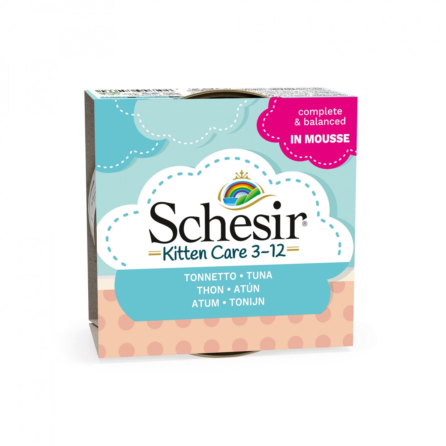 Schesir Pâtées en mousse Kitten - 14 x 85 g