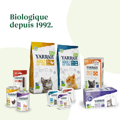 Yarrah bouchées bio sans céréales - Lot 16 x 100g