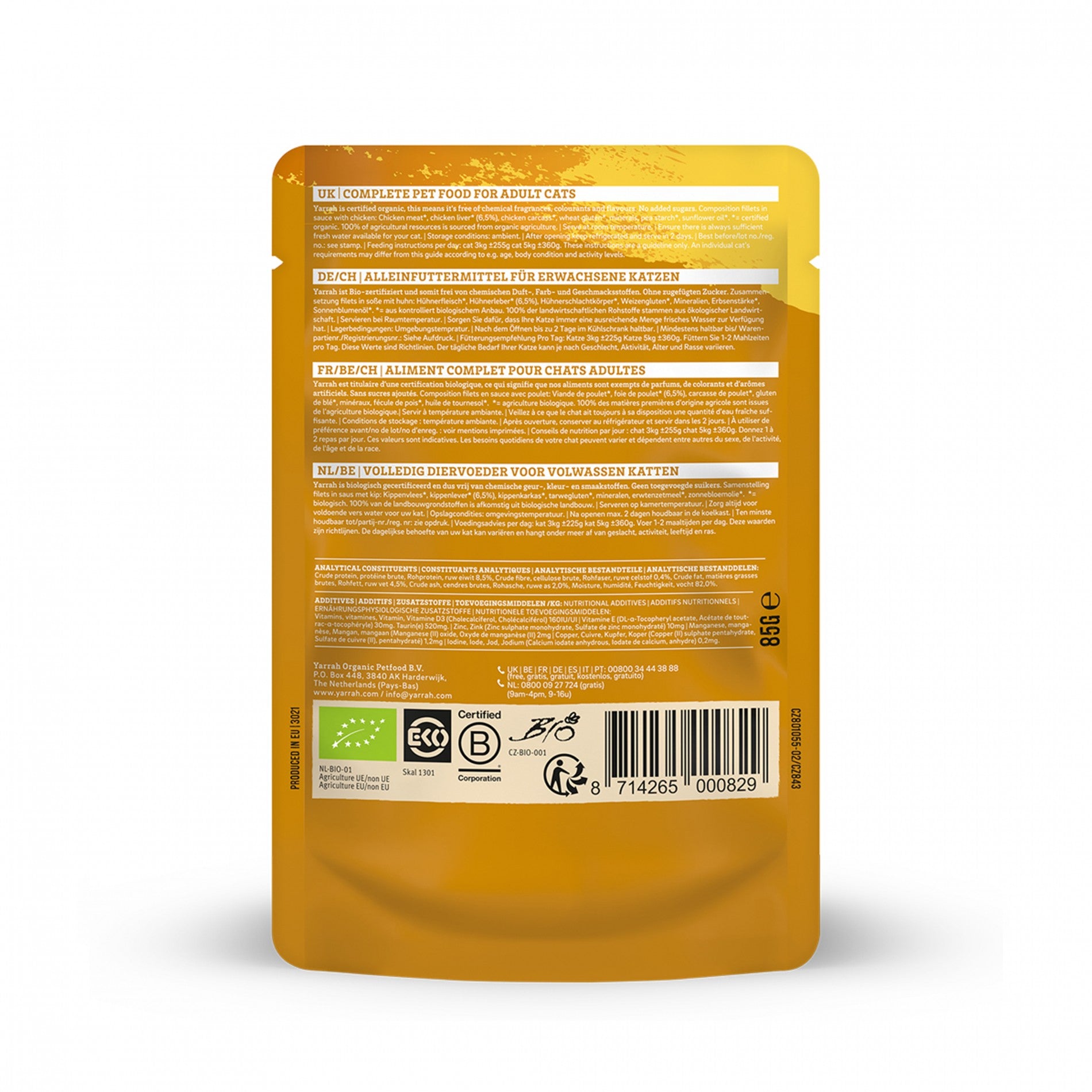 Yarrah filets bio en sauce - Lot 14 x 85 g