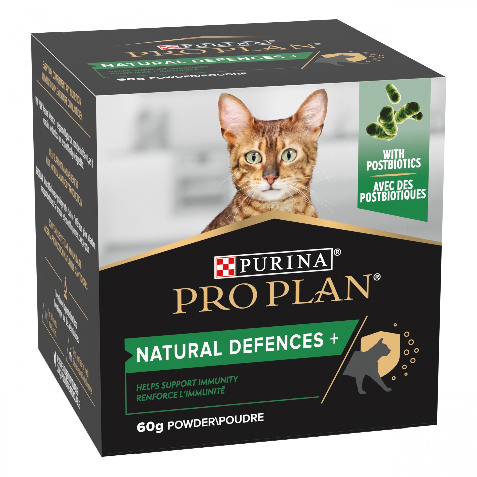 PRO PLAN® Natural Defenses+ en poudre - Aliment complémentaire pour chat