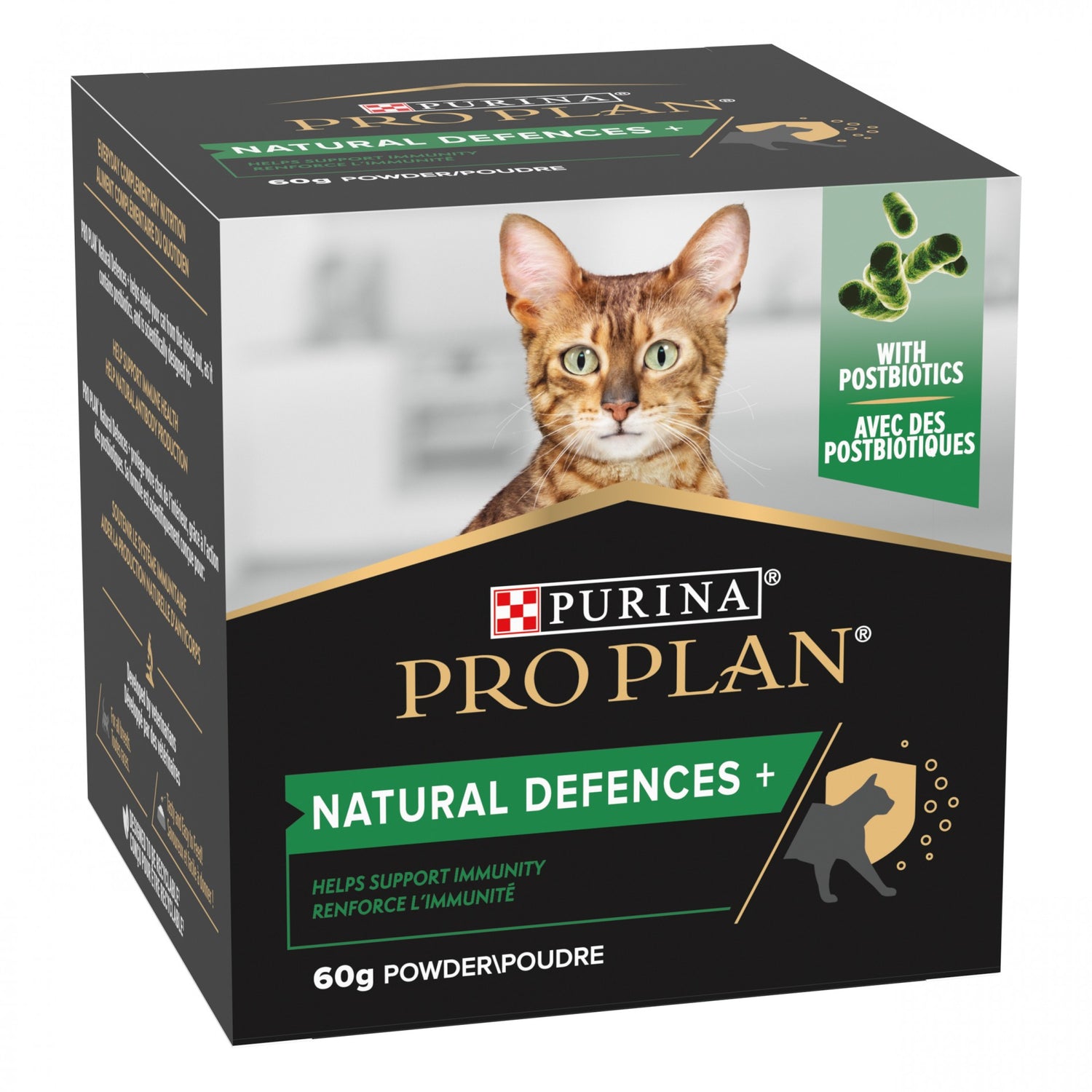 PRO PLAN® Natural Defenses+ en poudre - Aliment complémentaire pour chat
