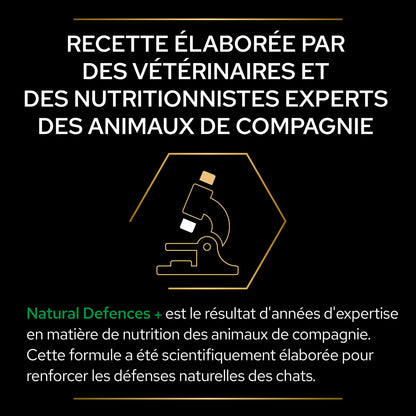 PRO PLAN® Natural Defenses+ en poudre - Aliment complémentaire pour chat