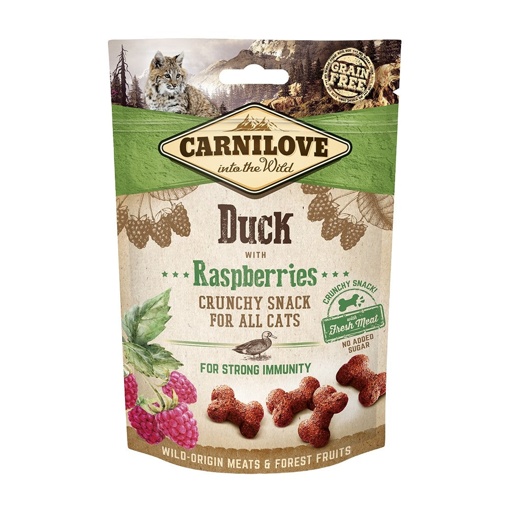 Crunchy Snack - Canard et framboises
