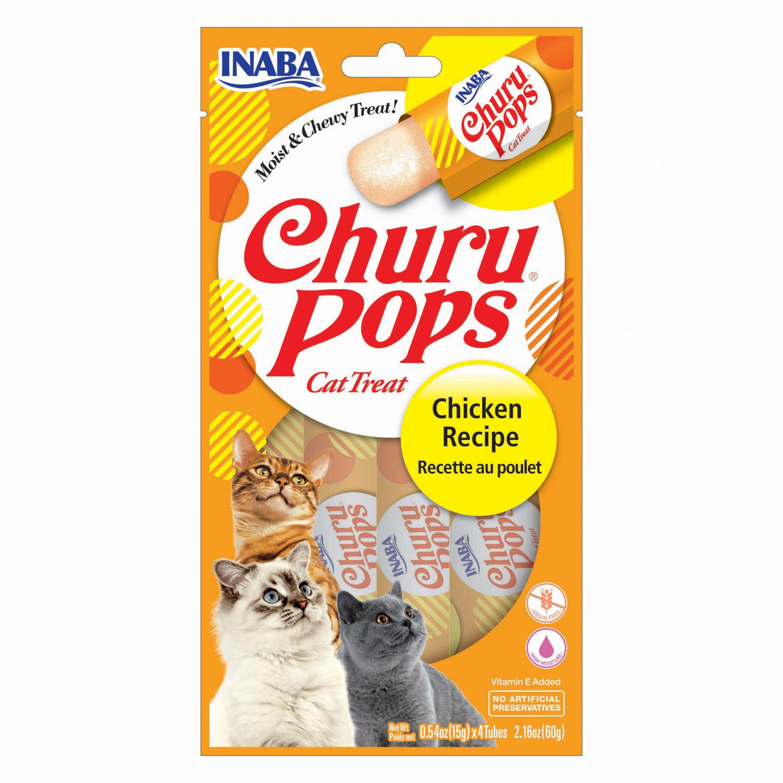 Inaba Churu Pops - Friandises en gelée pour chat