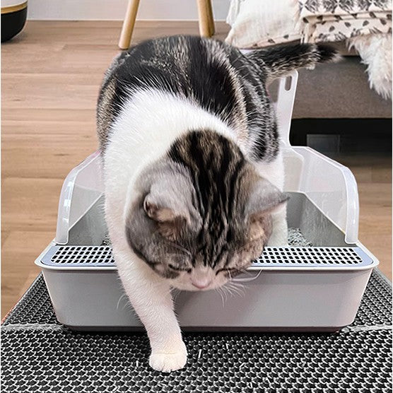 Tapis de toilette avec tamis XL