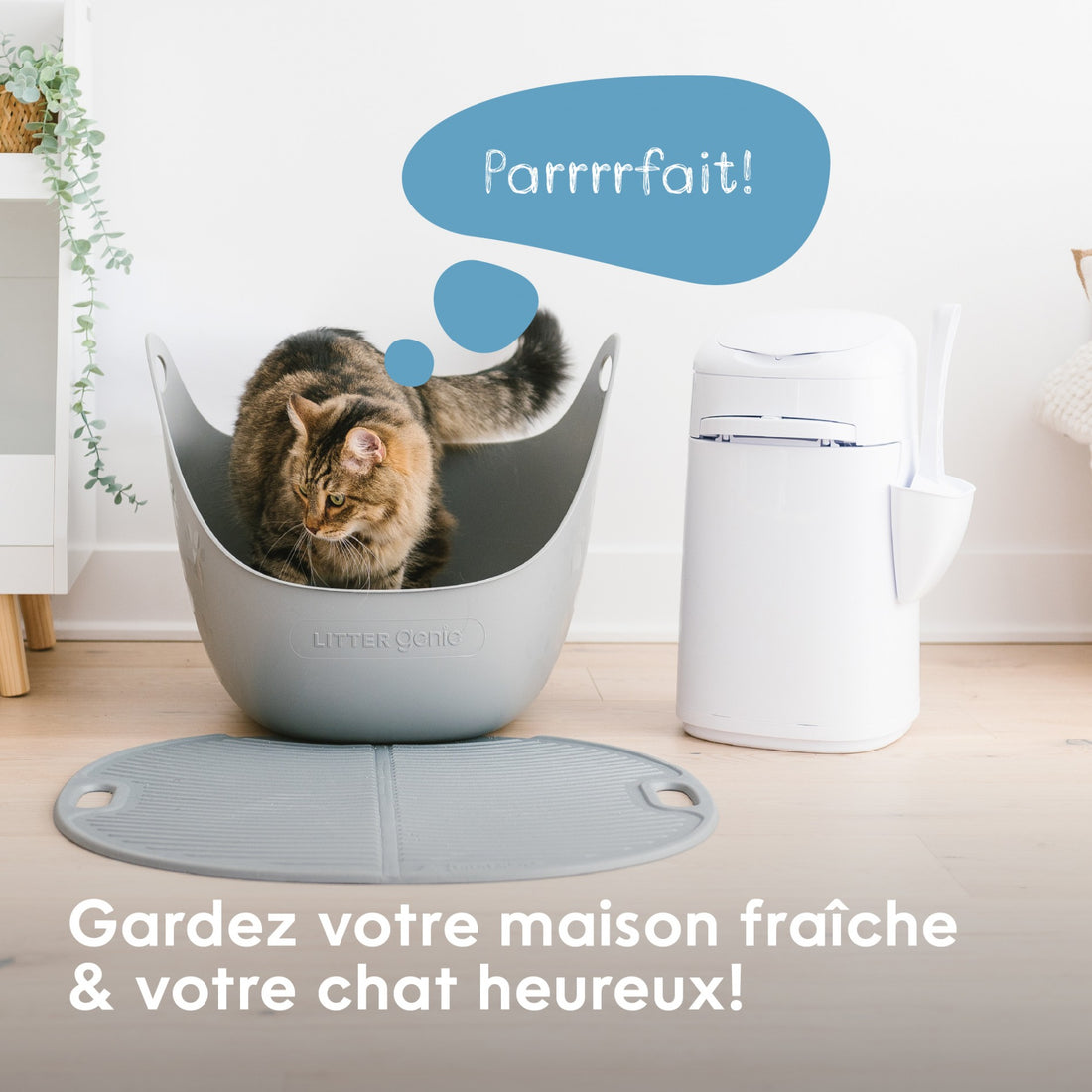 Recharge octogonale pour poubelle Litter Locker Fashion &amp; Litter Genie