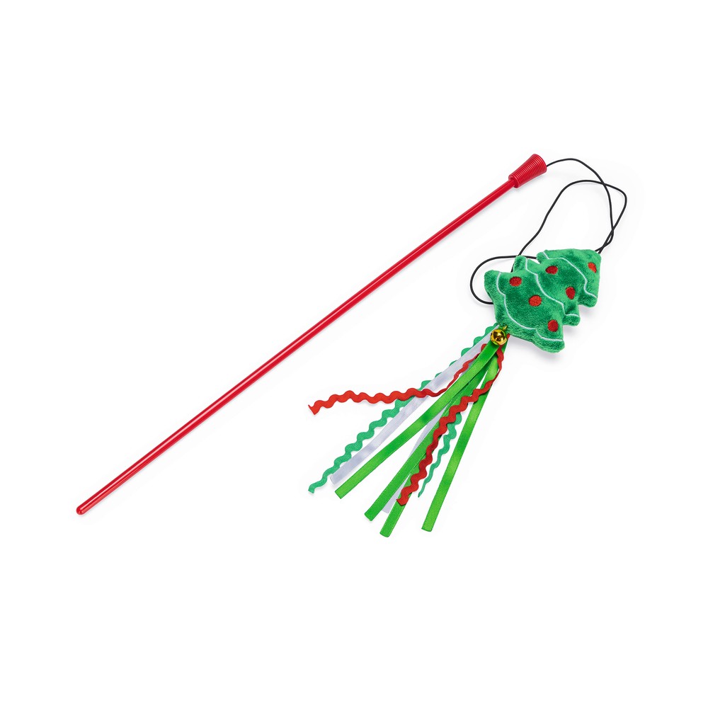 Canne à pêche sapin de Noël