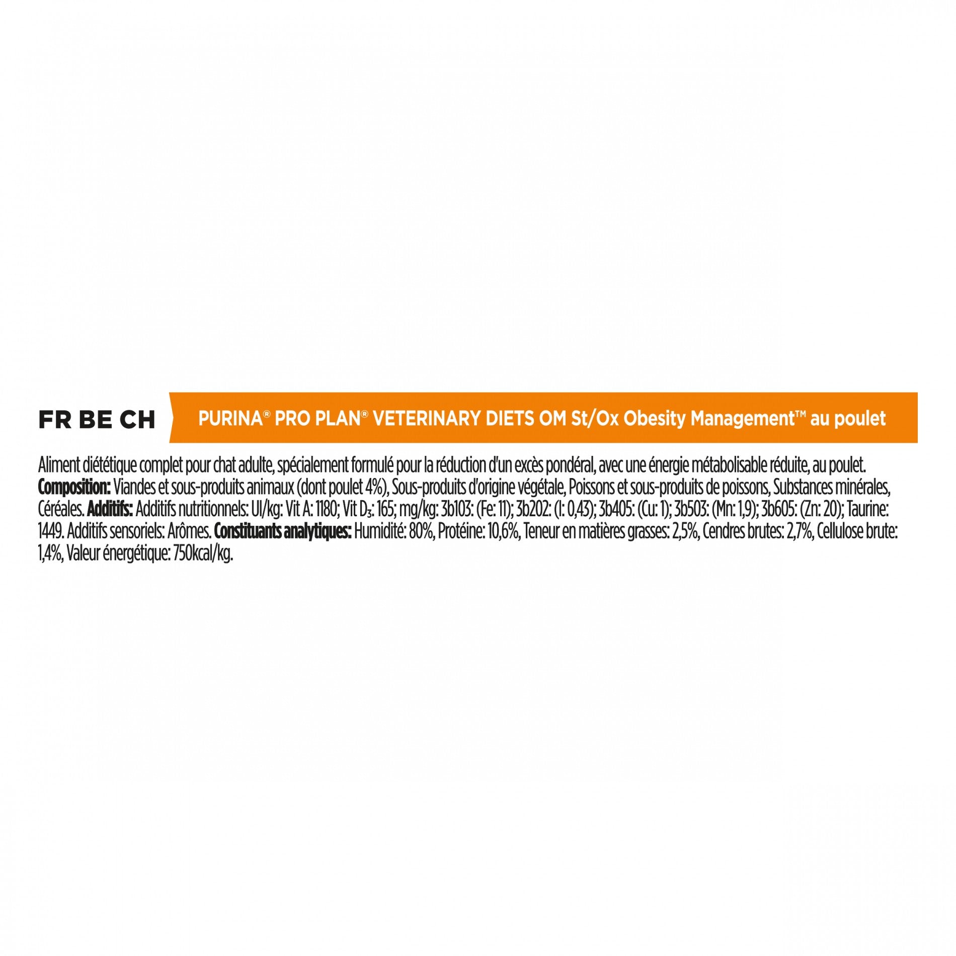 Proplan Veterinary Diets OM Obesity Management Chat