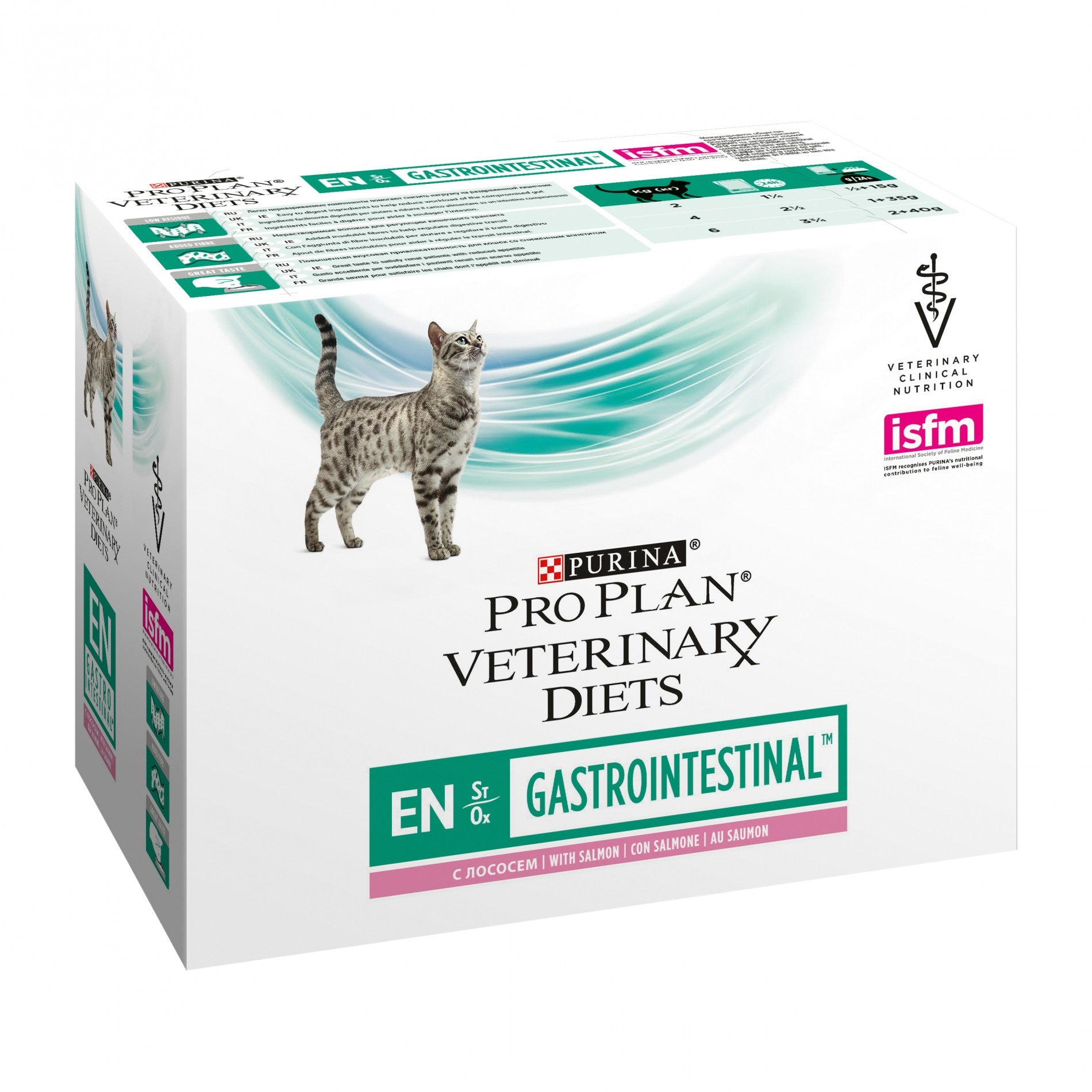 Pro Plan Veterinary Diets EN St/Ox Gastrointestinal – Pâtées en bouchées pour chat