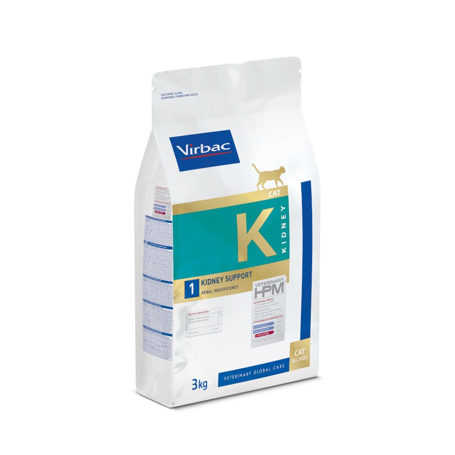 VIRBAC VETERINARY HPM Diététique Kidney Support Chat