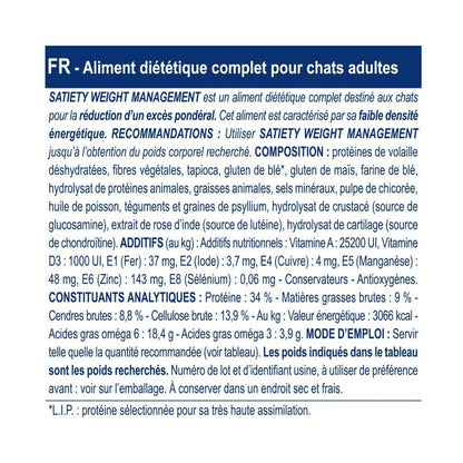 Royal Canin Veterinary Satiety Weight Management - Aliment pour chat