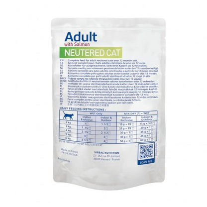 VIRBAC VETERINARY HPM Physiologique Adult Neutered Cat Sterilise