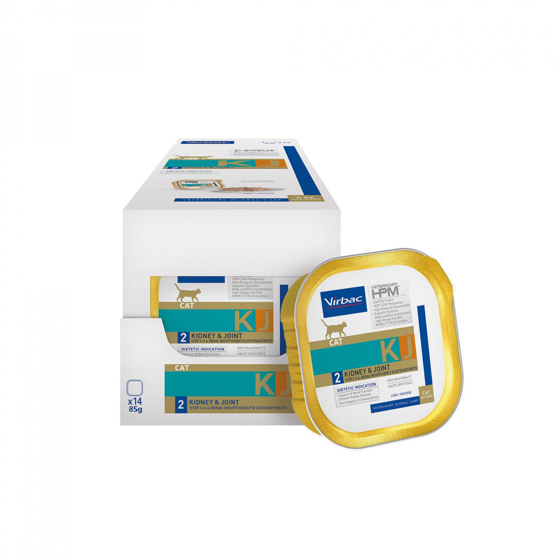 VIRBAC VETERINARY HPM Diététique Kidney Joint Mousse Boîte