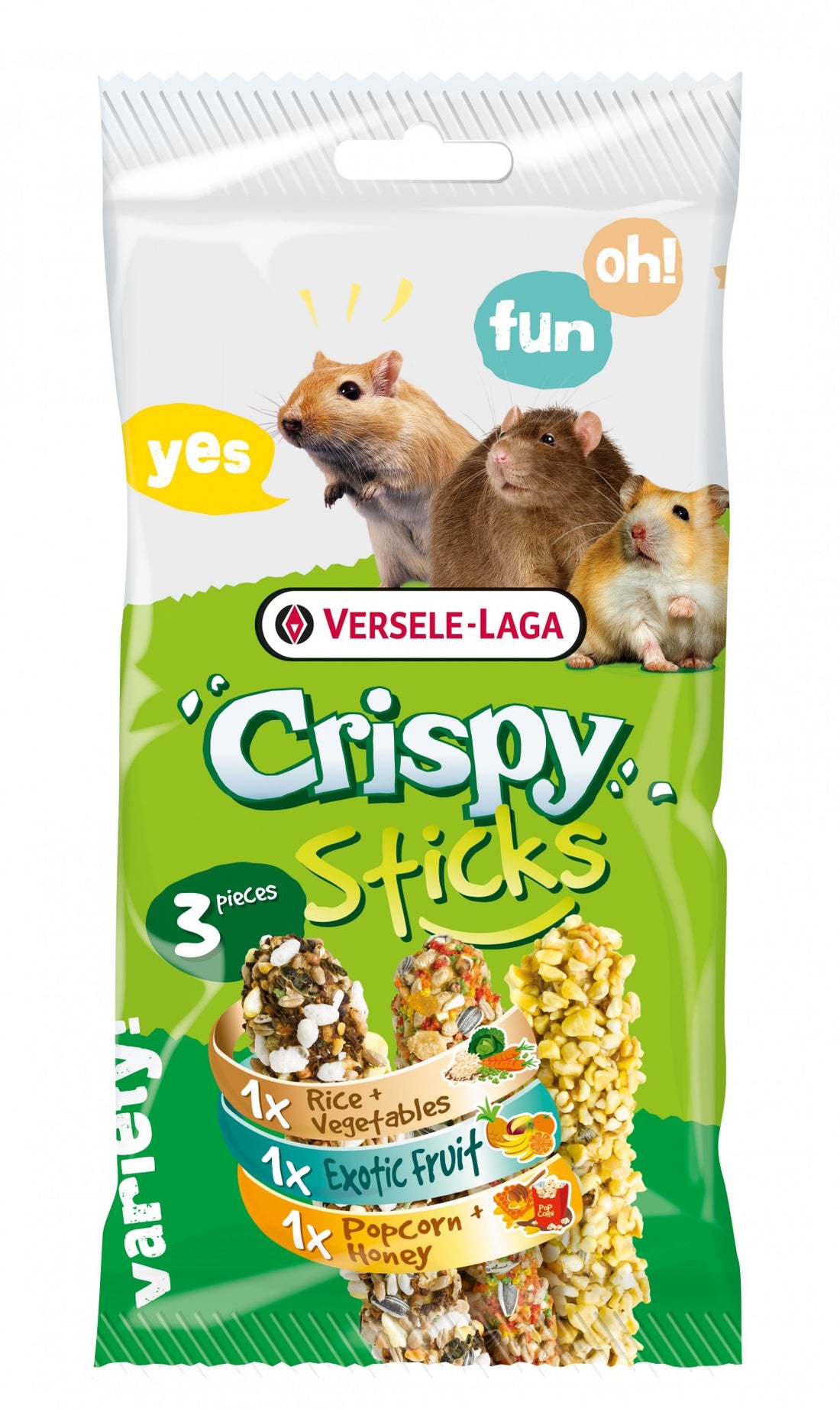 Crispy Sticks Rongeurs Omnivores