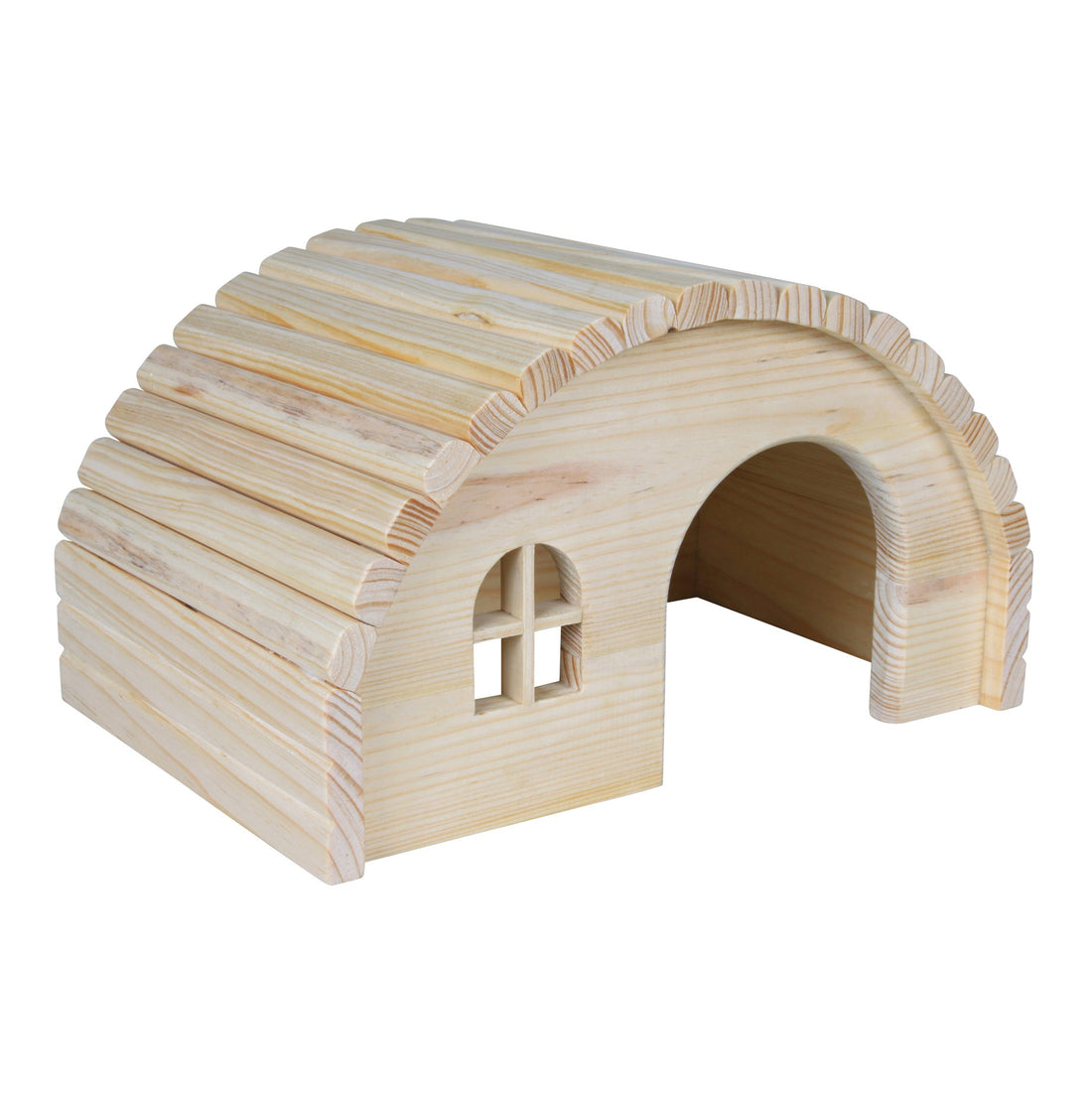 Maison Hobbit en bois