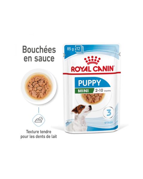 Royal Canin Mini Puppy - Pâtée pour chiot