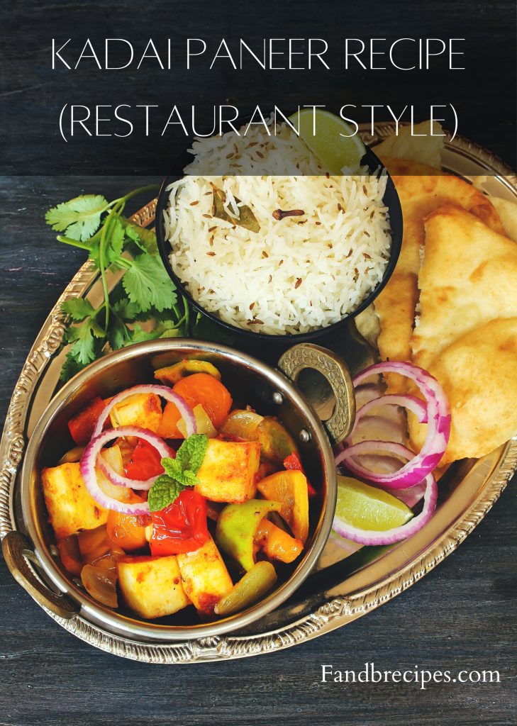 Kadai Paneer Recipe Dhaba Style