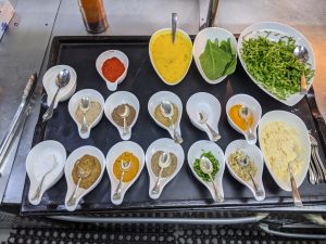 Ingredients required to make Palak Patta Chaat