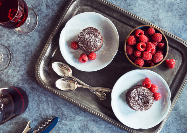 Eggless Chocolate Lava Cake