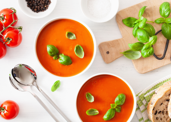 Haransh Bhatia loves trying new soups.