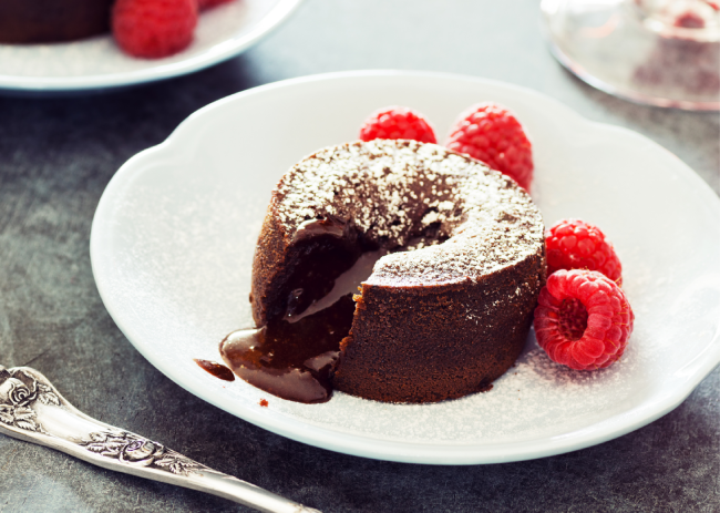 Eggless Chocolate Lava Cake