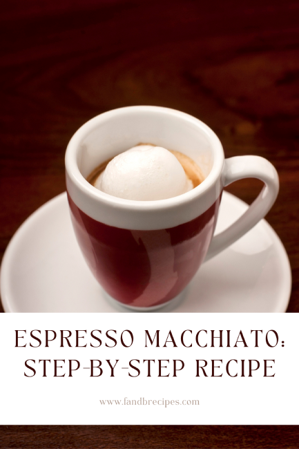 Espresso Macchiato Pin