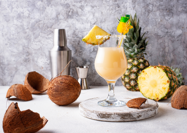Pina Colada Foam Recipe- Tropical Bliss in Every Sip!