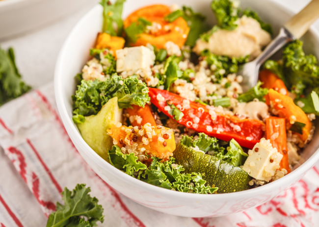 Quinoa and Roasted Vegetable Salad
